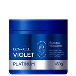 Lowell Violet Platinum Máscara Loiro Hidratado Matizado 450g