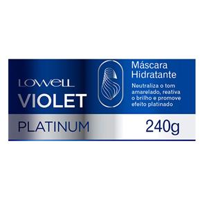 Lowell Violet Platinum - Máscara Matizadora 240g - 240g