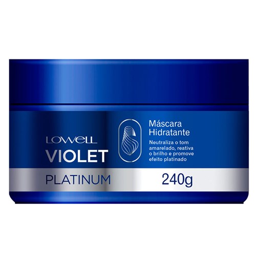 Lowell Violet Platinum - Máscara Matizadora 240G