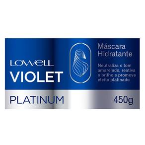 Lowell Violet Platinum - Máscara Matizadora - 450g