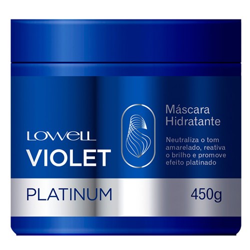Lowell Violet Platinum - Máscara Matizadora 450G