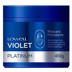 Lowell Violet Platinum Máscara Matizadora Hidratante 450g