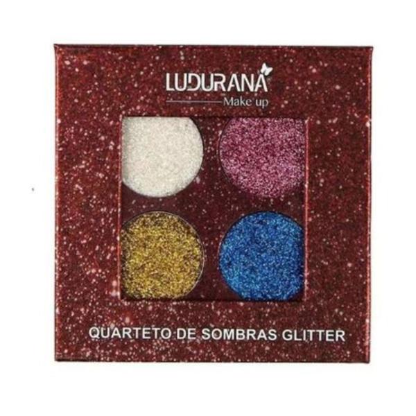 Ludurana Quarteto Sombras Glitter 4g - Usar