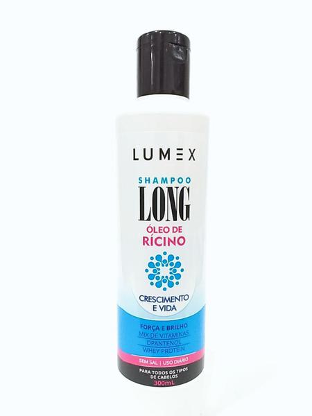 Lumex Shampoo Long Óleo de Rícino Crescimento e Vida - 300 Ml