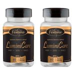 LuminiCare (Hair Skin & Nails) - 2 un de 60 Cápsulas - Apisnutri