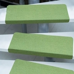 Luminous Carpet Stair Treads skid resistente revestimento protetor de borracha Gripper Carpet
