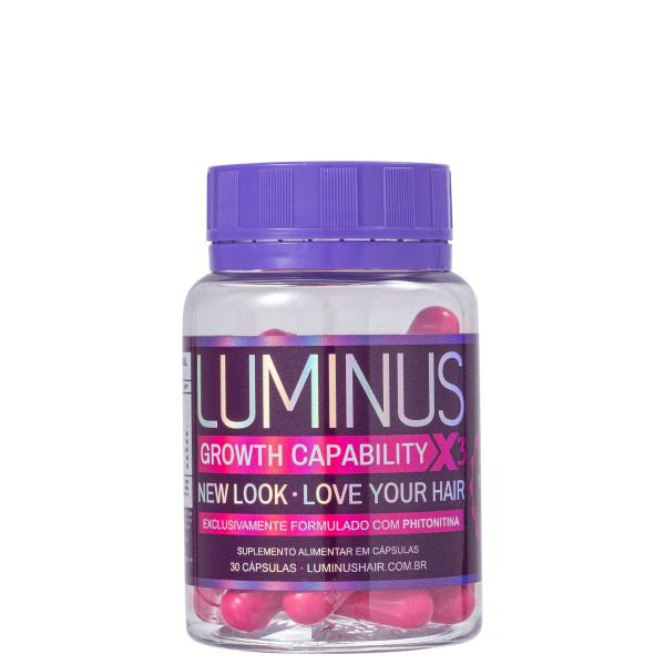 Luminus Growth Capability X3 - Suplemento Alimentar (30 Cápsulas)
