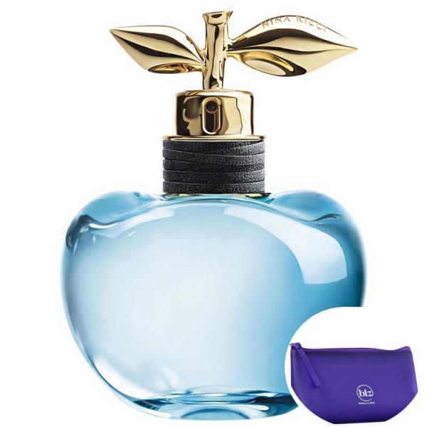 Luna Nina Ricci Eau de Toilette Perfume Feminino 50ml+Beleza na Web Roxo - Nécessaire