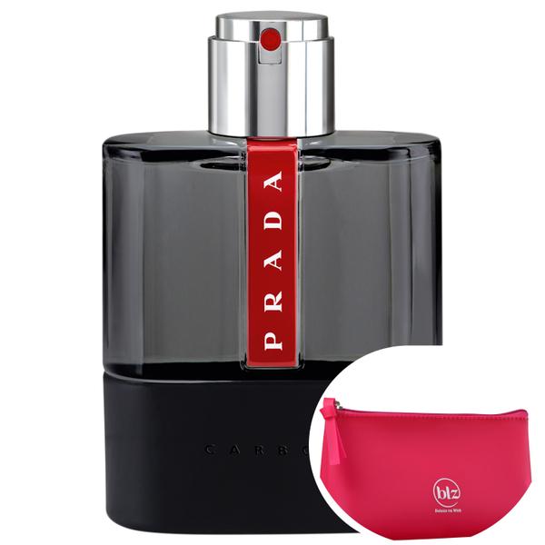 Luna Rossa Carbon Prada Eau de Toilette - Perfume Masculino 150ml+Beleza na Web Pink - Nécessaire