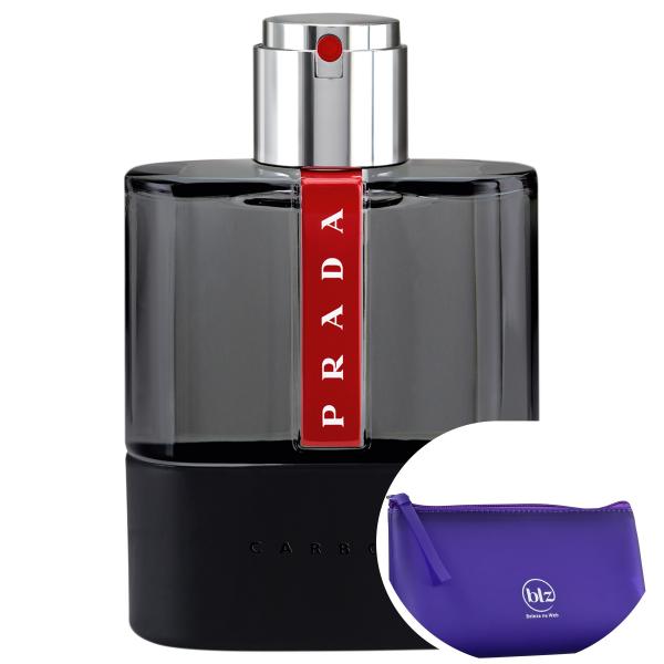 Luna Rossa Carbon Prada Eau de Toilette - Perfume Masculino 150ml+Beleza na Web Roxo - Nécessaire