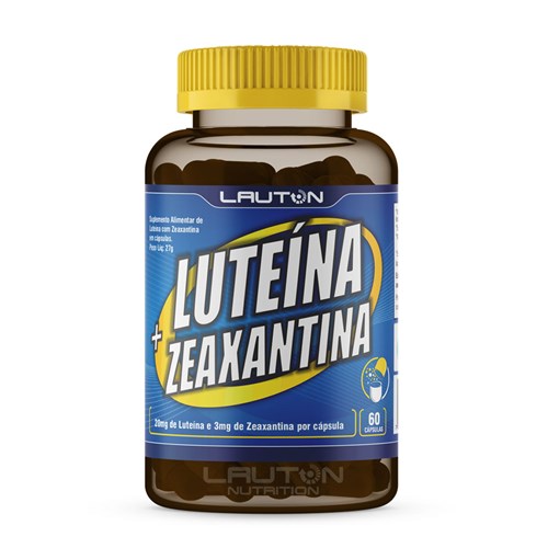 Luteína 20Mg + Zeaxantina 3Mg - 60 Capsulas Lauton