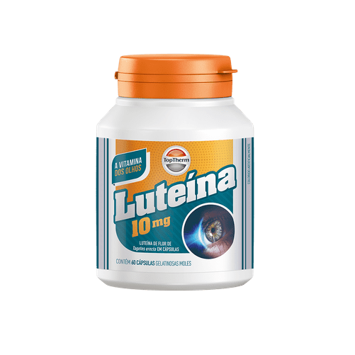 Luteína 10mg - 01 Frasco com 60 Cápsulas