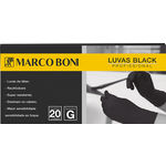 Luva Black Marco Boni Tamanho G Caixa 20 Un- 1455