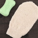 Niceday Luvas de fibra de bambu banho esfoliante da pele Wash Espuma Toalha Massage Voltar Shower Scrubber