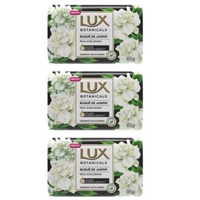 Lux Botanicals Buquê de Jasmim Sabonete Glicerina 85g - Kit com 03