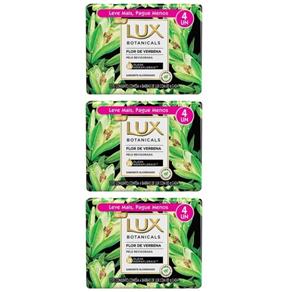 Lux Botanicals Flor de Verbena Sabonete Líquido 4x85g - Kit com 03
