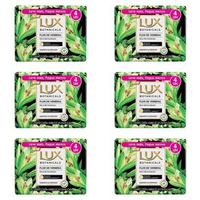 Lux Botanicals Flor de Verbena Sabonete Líquido 4x85g - Kit com 06