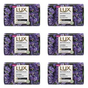 Lux Botanicals Lavanda Sabonete Glicerina 85g - Kit com 06