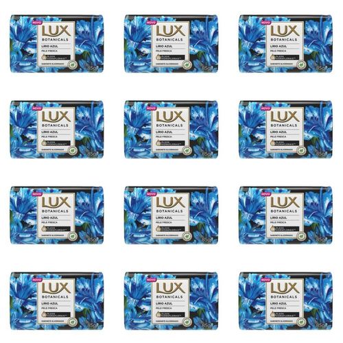 Lux Botanicals Lírio Azul Sabonete Glicerina 85g (kit C/12)