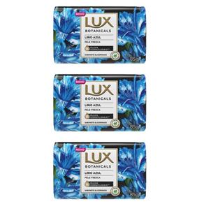 Lux Botanicals Lírio Azul Sabonete Glicerina 85g - Kit com 03