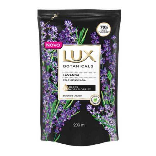 Lux Lavanda Sabonete Líquido Suave Refil 200ml