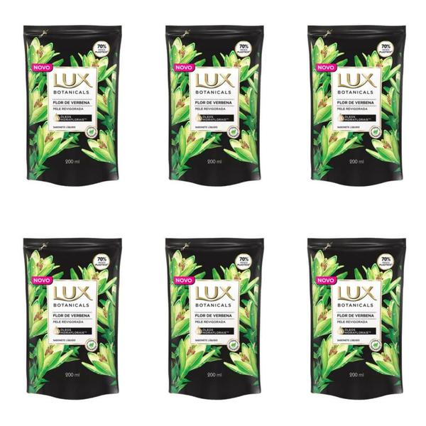 Lux Sabonete Líquido 200ml (Kit C/06)