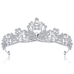 Luxo Crystal Crown nupcial Tiaras Diadem por Mulheres Cabelo Acessórios DA006-A