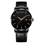 Luxury Brand Men's Quartz Clock Man Army Military Leather Date Wrist Watch