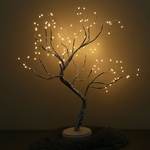 Luz Decorativa Da Noite Do Diodo Emissor De Luz Da árvore Do Tabletop Para A Decoração Da Casa