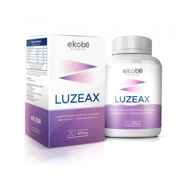 Luzeax Ekobé Suplemento Preteção dos Olhos 30 Cápsulas - Ekobe