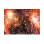 Luzes cósmicas de poliéster impermeável Impressão Colorida Toalha de mesa 137*183