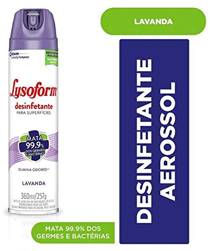 Lysoform ® Aerossol Lavanda Desinfetante 300ml