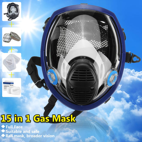3m 6800 Gás Máscara Filtro Reusável Reusável da Pintura à Pistola do Respirador do Facial Completo