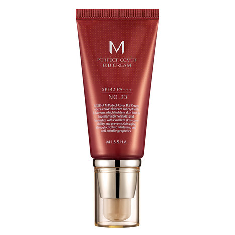 M Perfect Cover Bb Cream 50Ml Missha - Base Facial 23 - Natural Beige