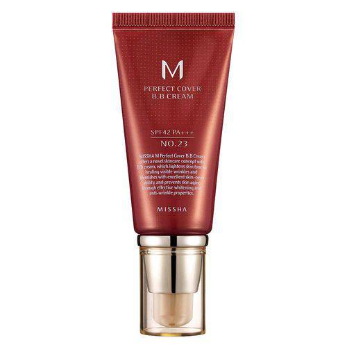 M Perfect Cover Bb Cream 50ml Missha - Base Facial