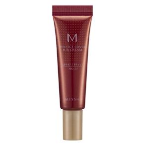 M Perfect Cover BB Cream Missha - Base Facial - 10ml - 27 - Honey Beige