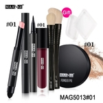 Maange Make-Up Set 6 Pe?as / Set maquiagem Concealer P¨® Batom Escovas
