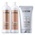 Mab Kit Loiras Hidratante E Revitalizante Shampoo 1L CondIcionador 1L Leave In 150ml