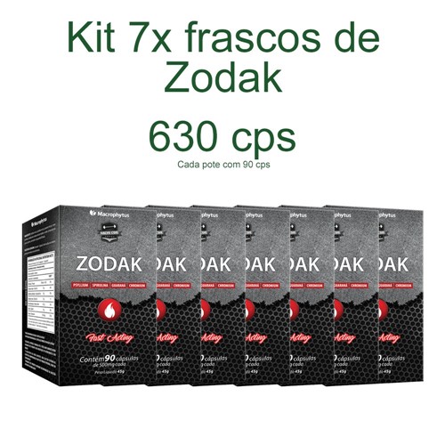 Mac-Cp Zodak - Kit com 7 - 630Cps - Dist Viva Melhor