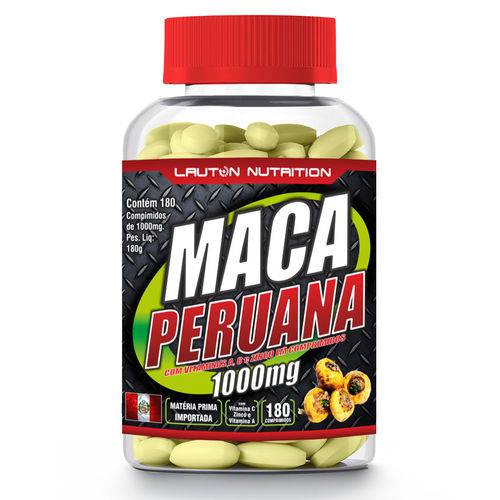 Maca Peruana 1000mg - 180 Tabs - Lauton Nutrition