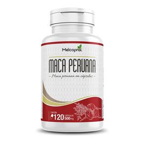 Maca Peruana Pura 120 Capsulas de 500 Mg Máximo 4 ao Dia Melcoprol - Maca Peruana - 1 Unidade