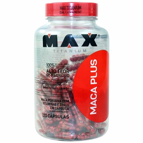 Maca Plus 120caps - Max Titanium
