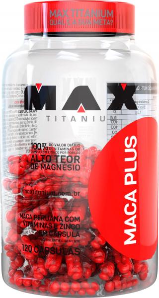 Maca Plus Max Titanium - 120 Caps