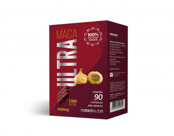 Maca Ultra 2000mg (100% Maca Peruana) C/ 90caps - Maxinutri