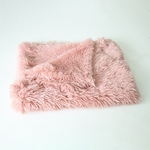 Macia e quente Double Layer Plush Dormir Cobertor Pet Cama de Small Medium Large Dog Sleeping Cat