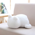 Macio bonito Almofada Cat Plush Pillow Toy Pillow animal Cheio Pillowcase N?o