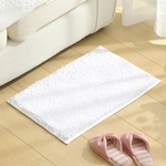Macio microfibra Shag Bath Rug absorvente Confortável Banheiro tapete anti-derrapante