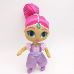 Macio Shimmer Irmã Stuffed Dolls Brilho Menina bonito Plush Toys Decoração