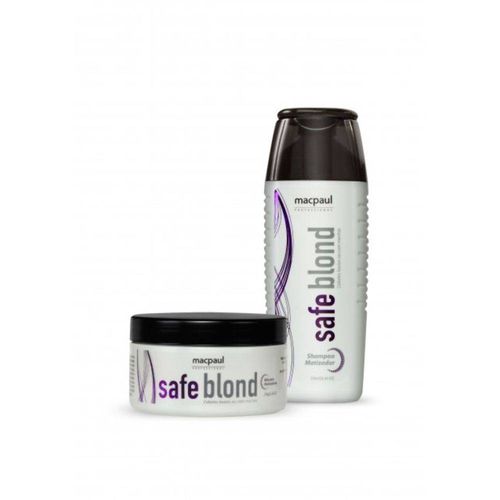 Macpaul Kit Safe Blond (shampoo 250ml + Mascara 240gr)