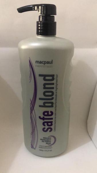 MacPaul Mascara Matizador Safe Blond 1l - Senscience